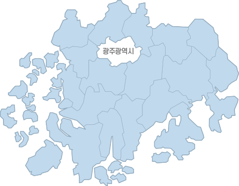 전라남도 지도